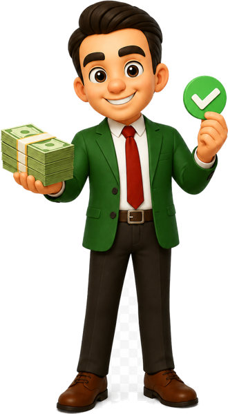 ClickCapital loan advisor mascot